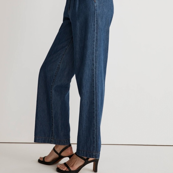 NEW Madewell Fairson Wash Harlow Baggy Wide Leg Jean in Size 32 - Picture 3 of 11